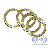 Messingring 1 1/4