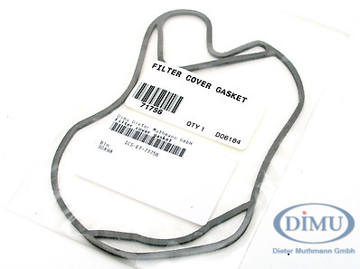 Filter cover gasket