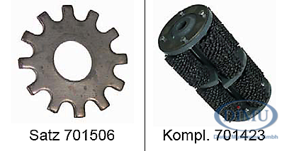 Satz Strahlenlamellen 42 x 2mm kpl.