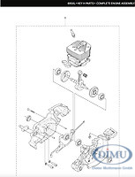 Motor komplett ICS 695 XL