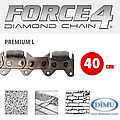 F4 Diamantkette 38/40cm Premium L