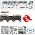 F4 Diamantkette 25/30cm Premium L