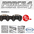 F4 Diamantkette 25/30cm Premium S