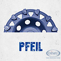 Diamant Schleiftöpfe Pfeil-Segmente