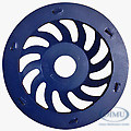 PCD 125 Schleifteller blau