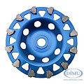Diamantschleiftopf Pfeilform ø 125 mm