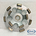 Dimu Diaschleiftopf 2-reih Pro ø 130 mm