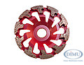 Dimu Diaschleiftopf T rot Pro ø 130 mm