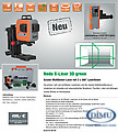 X-LINER 3D green 3x360° Laserlinien
