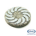 diamantiertes Schleifpad
Durchme...