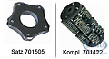 komplett
Mit Hartmetalleinsätzen...